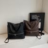 Lightweight Luxurious Winter Tote Bag For Women In Black And Coffee Perfect For Casual Outings