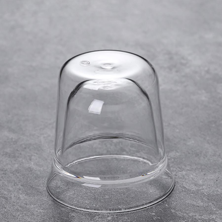 2 stuks Dubbellaags Glazen Mok Set Espresso Koffiekopje Anti-brandwond Brandy Wijn Shotglas Theekopje Heldere Mok 120/180/280ml