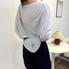 Trendy Heart Shaped Mini Crossbody Bag For Women In Chic Design Ideal For Daily Use