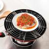 Kitchen Gadgets Holder Stainless Steel Oil Drain Rack Frying Pan Shelf Pot Steamer Steaming Stand