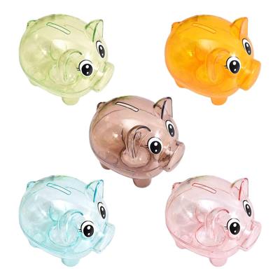 Piggy Bank Decorative Tabletop Ornament Storage Can Festival Gift Money Saving Pot Animal Money Bank Pig Statue for Kids