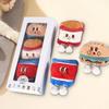 Cat Toys With Catnip 3 Pieces Cute Plush With Bell Cat Chew Toy For Exercise Enrichment Activity Indoor Outdoor Boredom