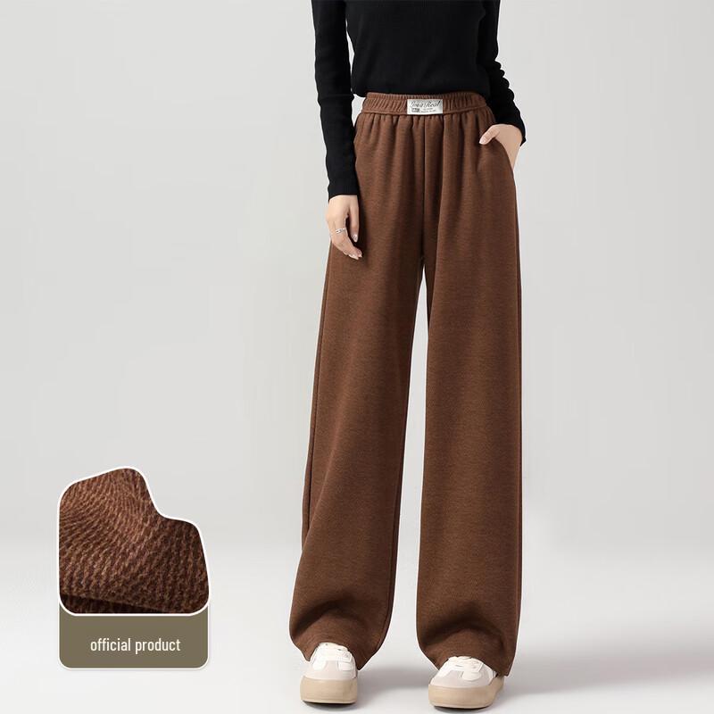 Izzue Women's Wool Blend Wide-Leg Pants