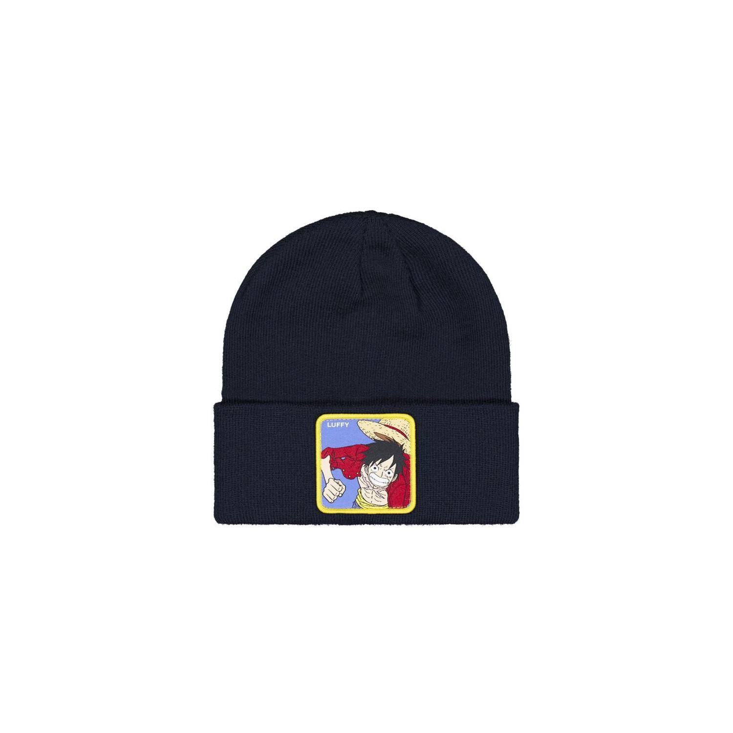 Bonnet homme One Piece Luffy TU bleu