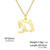 Cazador Walking Penguin Women's Necklace Cute Stainless Steel Animal Neck Chain Birthday Valentine Gift 2026 Jewelry New Trendy