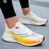 Herren Sports Spezialität Marathon Laufschuhe Carbonplatte Atmungsaktiv Leichtgewicht Damen Bequem Sportlich Rutschfest Dämpfung Stabilität Sneaker