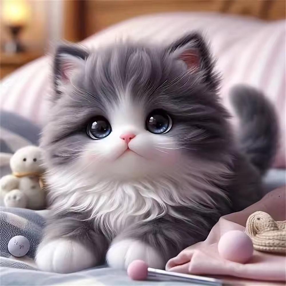 Diamond Painting Accessories Animals Full Round Drill Arts Crafts Original Gifts Diamond Mosaic Cross Stitch Kit