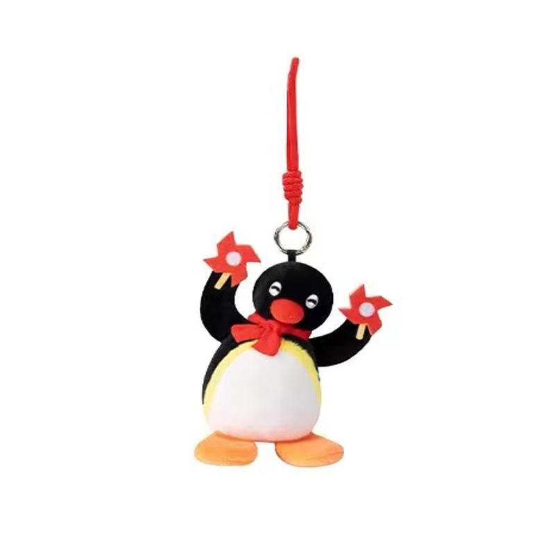 Youmai Penguin Sitting Pose Plush Toy Pinga Doll Ornament for Claw Machines