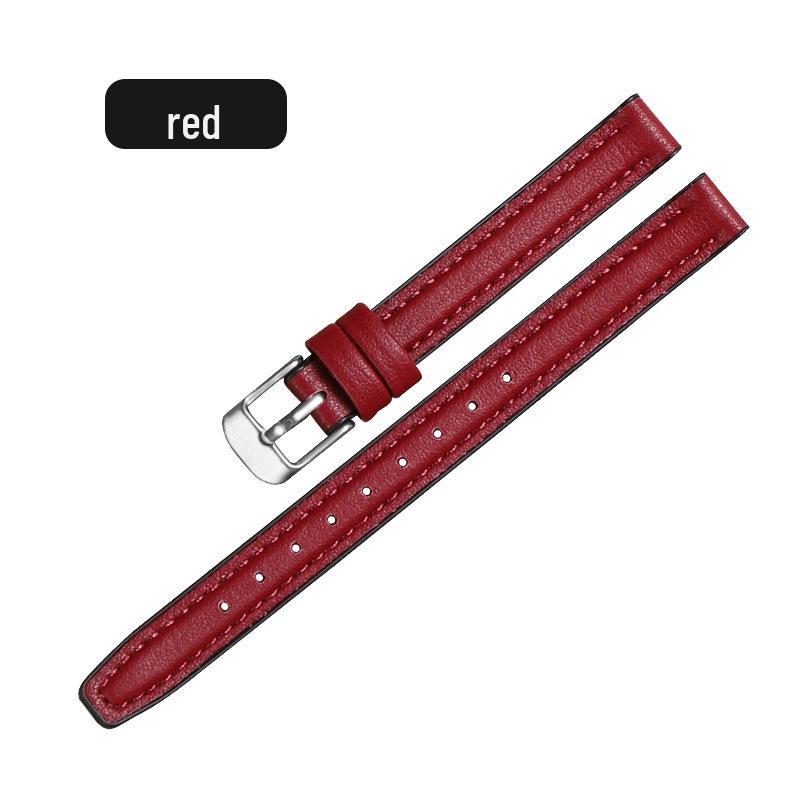Colorful Small Silicone Watch Band, Plain Weave Design, Quick Release, Ladies' Style, 10/12/14/16mm Universal Fit