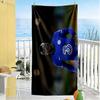 Soccer Player Action Beach Towel Soft Durable Quick-Dry Comfortable Lightweight Suitable for Sports, Travel, Swimming, Yoga, Bathroom, Beach, And Pool