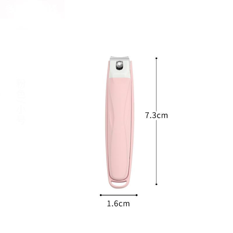 New nail clipper a single large splash proof bevel nail clippers suit girls special nail scissors