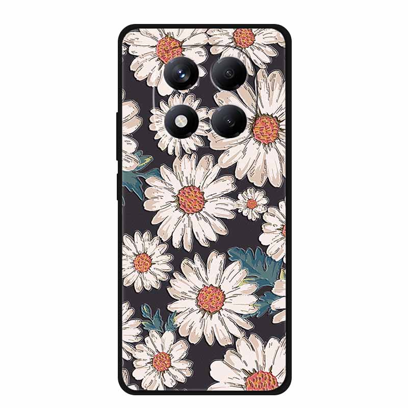 3D Flowers Emboss Fundas For Redmi Note 15 5G (China) Case Soft Silicone Phone Cases For Note 15 5G For China Covers Shell Coque