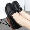 Casual Shoes Small Leather Shoes Women's Genuine Leather Soft Sole New Spring and Autumn British Style Retro Flat Bottom