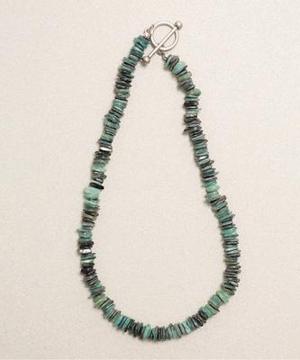 Towtow Archive Luna Shell Necklace Turquoise