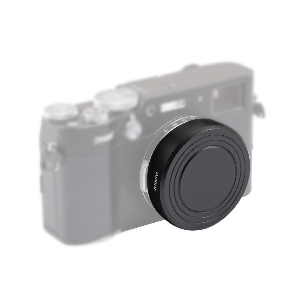 Lens Cap for Fujifilm X100V X100VI Aluminum Alloy Snap On Lens Cover Precise Fit Scratch Proof Lightweight Protection