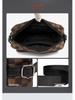 Trendy Plaid Men's Shoulder & Chest Crossbody Bag