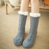 Plush Soft Winter Floor Socks Thicken Fluffy Fleece Lined Bed Socks