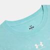 Under Armour Rival Boxy Loose Round Neck Short Sleeve T-Shirt Women tops 6011065-425