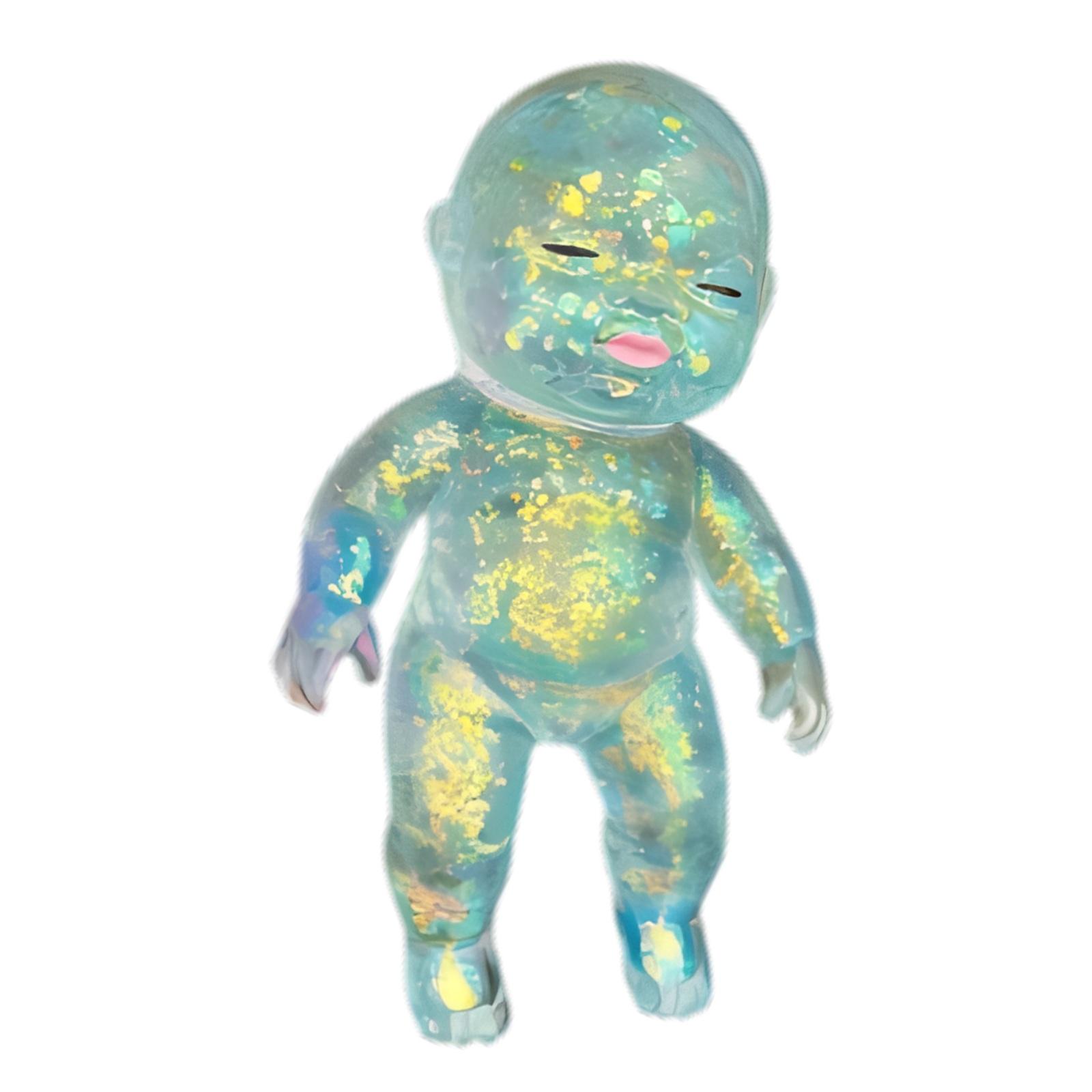 

14cm Glitter Toy - Soft Stress Relief Toy For Kids And Adults One Size зелёный