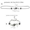 Zinc Alloy Star Crucifix Design Necklace Adjustable Lightweight Bracelet Punk Jewelry Piece For Various Occasions