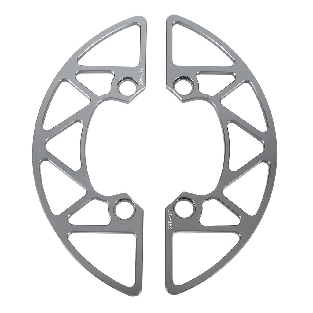 Cycle Chainring Guard Aluminum Alloy 104BCD Cycle Sprocket  or for 38 to 40T   Negative Teeth Mountain Cycle Single Disc Sprocket