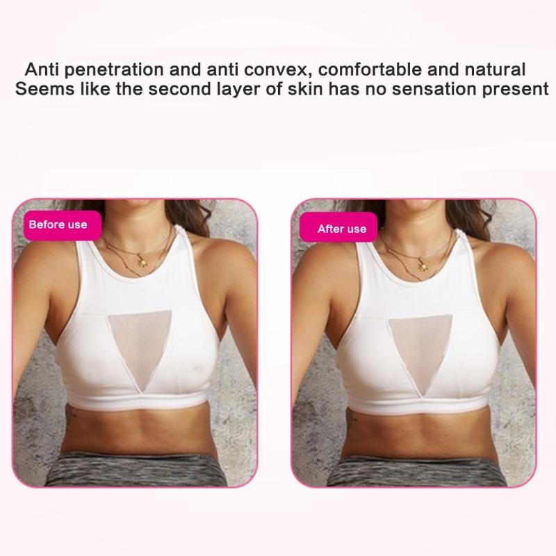 20 Pairs Women Sexy Self Adhesive Nipple Covers Colorful Fish Scales Disposable Breast Stickers Pasties Sticky Bras