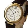GRANDEUR Classical Small Seconds Watch GSX057G1 Gold Brown [Grandeur] Men's Case/Off-white Dial/Band Color