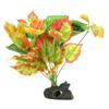 Fish Tank Plant Decoration Lifelike Beautiful Aquarium Artificial Plant with Resin Base for Home