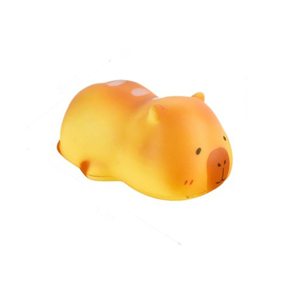 Slow rebound simulation bread decompression toy, pinching and playing cartoon decompression tool