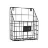 Magazine Rack - AIMOONSA - Wall-mounted Model - Black - Metal - 26.5x8.5x35.5 Cm