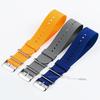 18mm 20mm 22mm Silikon Einteilige Uhrenarmbänder Universelles Weiches Wasserdichtes Gummi-Uhrenarmband für Damen Herren Schwarz Blau Grau Armband