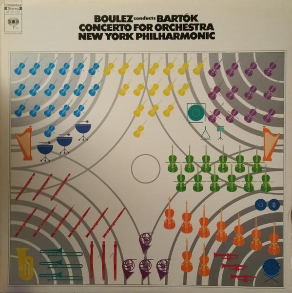 

LP Record BOULEZ CONDUCTS BARTK NEW YORK PH Concerto For Orchestra M32132 COLUMBIA MASTE 1973 Canada Classical Used