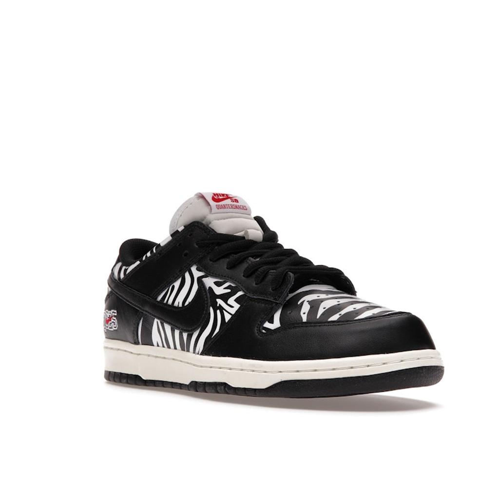 Quartersnacks X Nike Dunk Low SB Little Debbies Zebra Cakes Unisex Sneakers Black DM3510-001