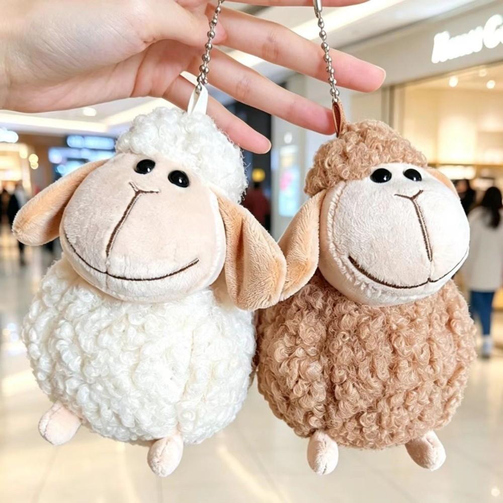Cartoon Sheep Plush Pendant Lamb Soft Lamb Doll Ornament Friends Birthday Gifts
