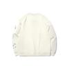 Li Ning CF Su Series Sports Casual Printed Pullover Sweatshirt Unisex sweatshirt Off-White AWDR384-1