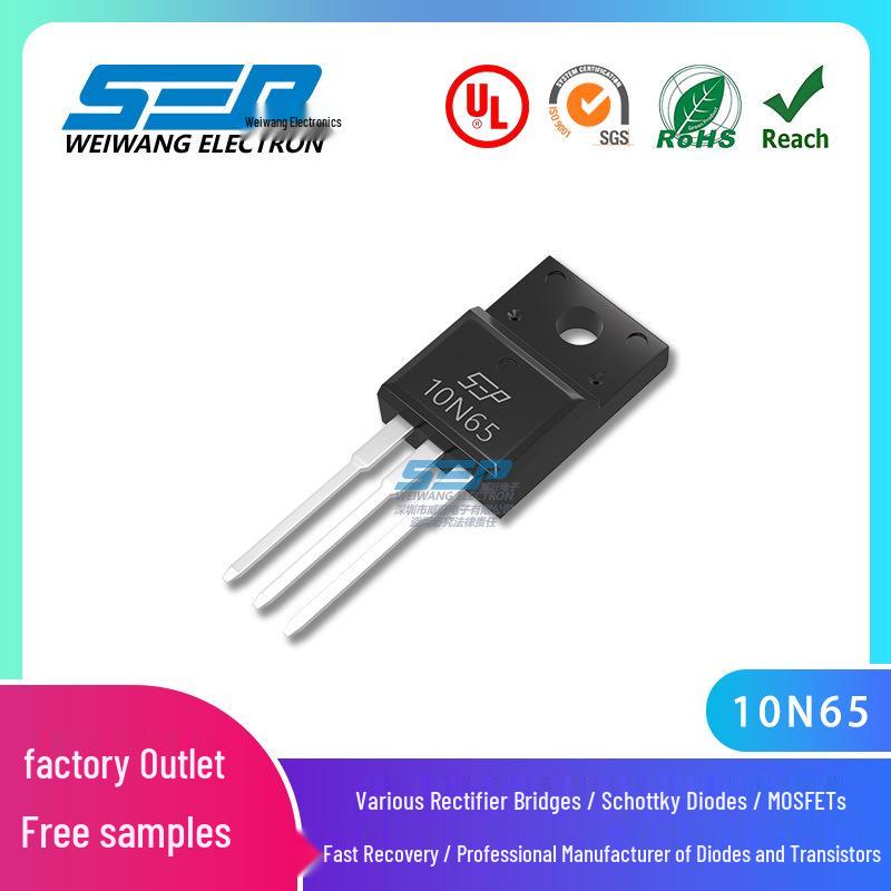 

SEP 10N65 TO-220F 10A 650V N-channel MOSFET Transistor