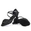 Women Girls Latin Dance Shoes Mid-Heel 5CM Ballroom Dancing Shoes Salsa Tango Soft Sole Indoor Shoes