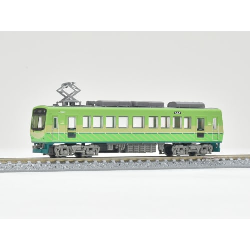 Railway Collection Tetsuro Eizan Railway 700 Series Car No. 712 Green Diorama Supplies