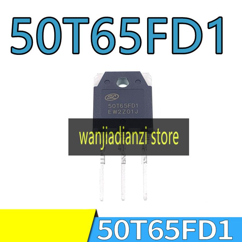 2pcs-50T65FD1 welding machine IGBT transistor SGT50T65FD1 50A 650V TO-3P