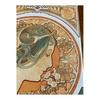 Tenugui Towel Alphonse Mucha Primrose 100% Cotton Gentle On Skin Lightweight