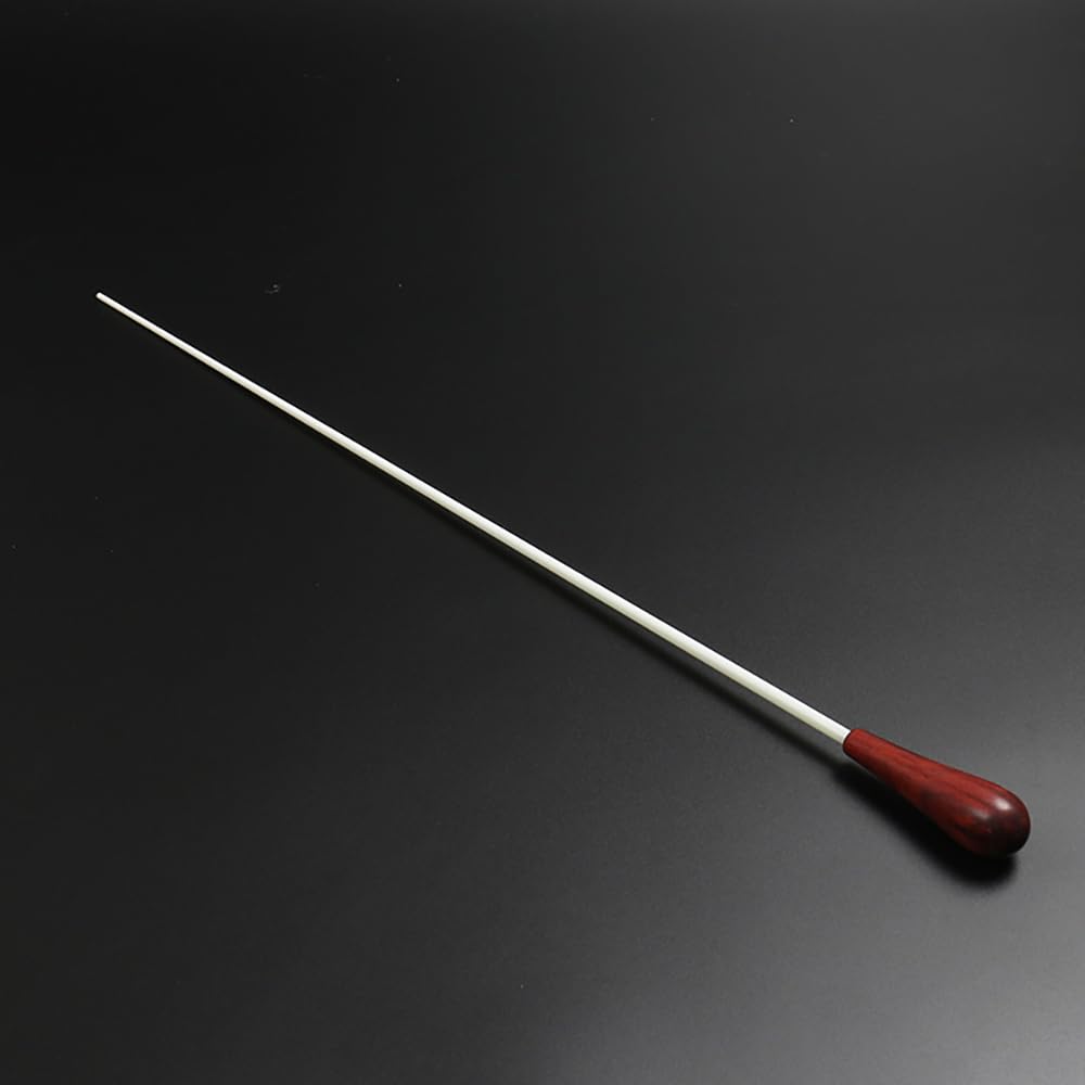 Fieekty Conductor's Baton Case, Music Conductor's Baton Storage Cover, Holds 38cm Conductor's Baton, Rosewood