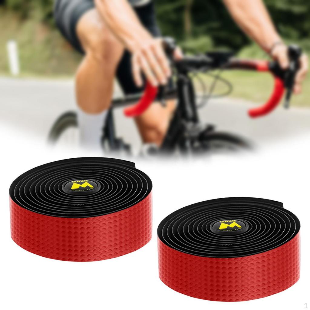 2 Pack Bike Handlebar Tape, Professional Bicycle Tape for Road And Mountain Bikes