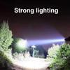 USB 300 Minute Chargeable Flashlight Strong Light 3 Modes Hand Lamp 18650 Battery Torch Waterproof Camping Hiking Night Patrol