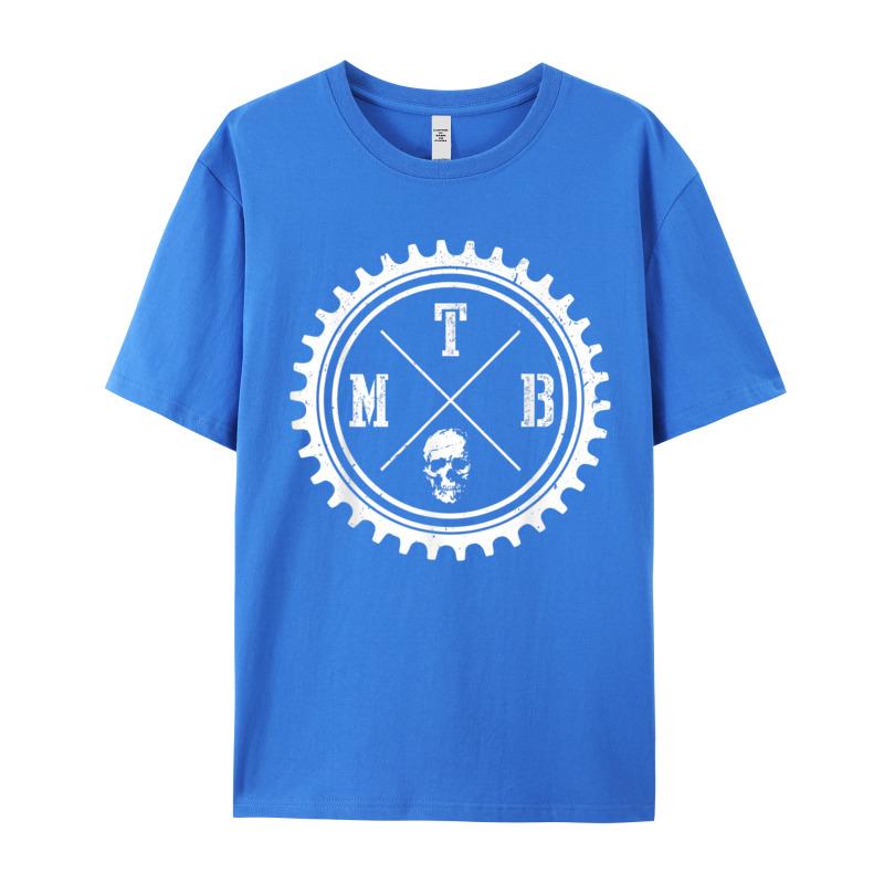 Mtb Mountain Bike Downhill Biking Tops Tees Cute Crewneck Printed On Short Sleeve Premium Cotton Unisexs Tshirt Group Teeshirts