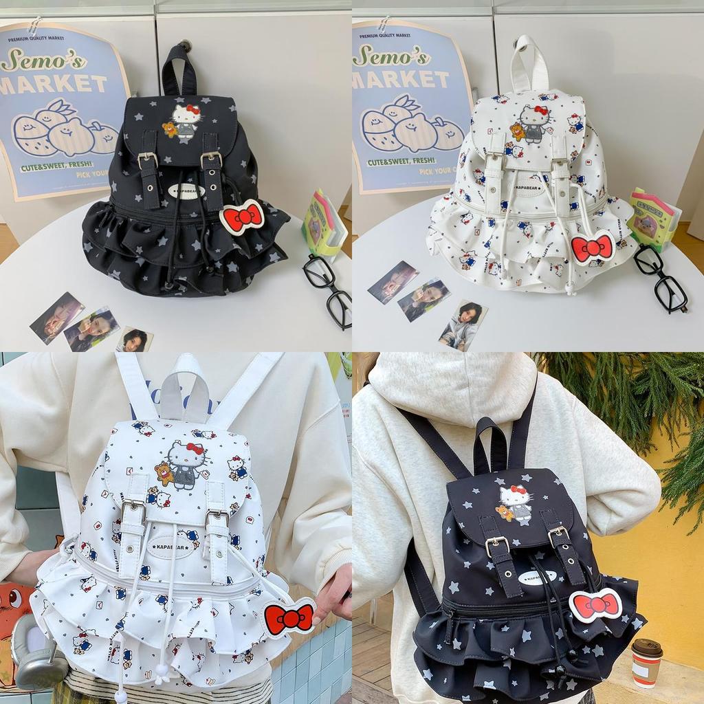 Hello Kitty Tote Bag With Polyester Material For Casual Daily Use And Lightweight Travel