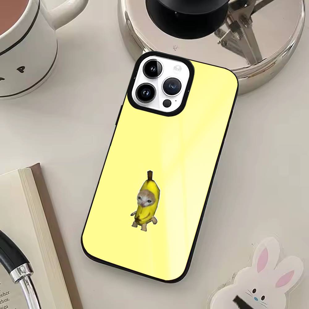 Funny Cat Hamster Meme Phone Case For iPhone17,16,15,14,13,12,11 Plus,Pro Max, New Magnetic Wireless Charging