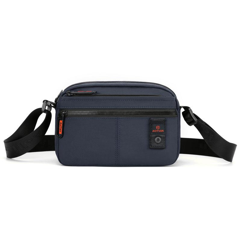 Bolso bandolera para hombre para exteriores, bolso de hombro Oxford, bolso para teléfono móvil