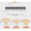 Coffee Filter Paper Holder Storage Box Wood Dust-proof V60 Filter Paper Rack Stand Home Cafe Making Coffee Accessories Coffeware