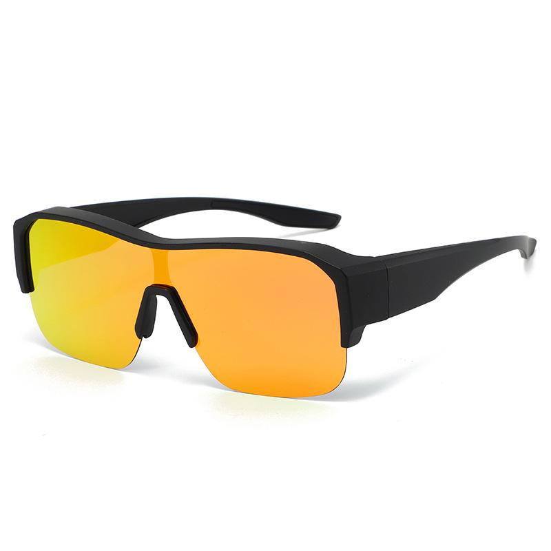 25 New Half-frame Windproof Cycling Sunglasses - Outdoor Sports Goggles P597