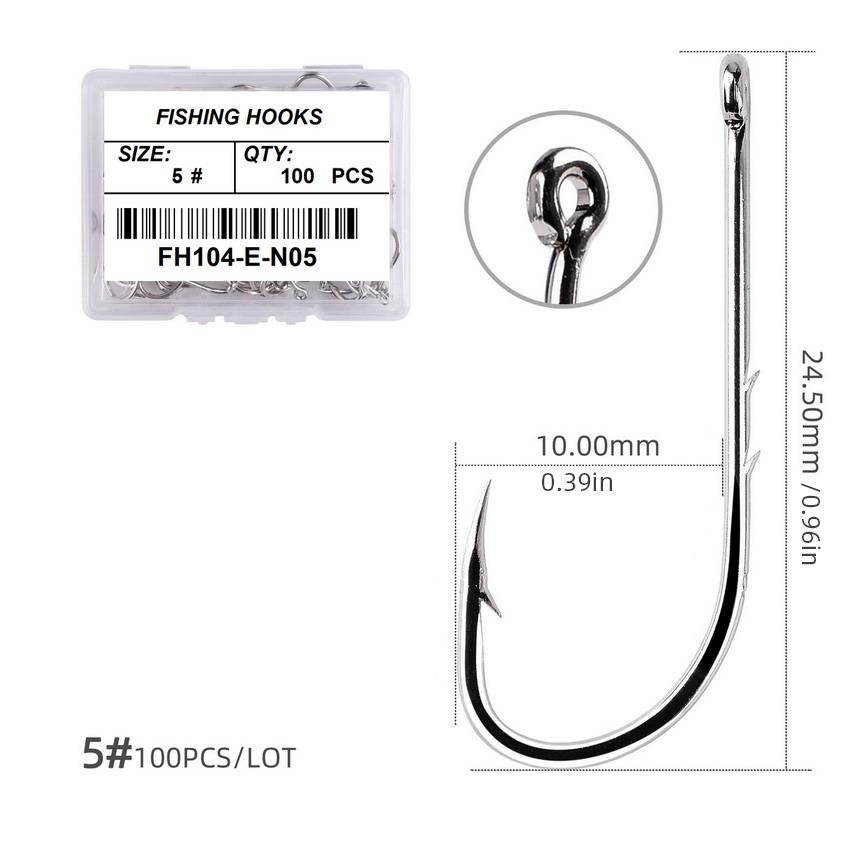 1#-12# Fishing Hooks Sea Barbed Fishing Lures Shank Beak Live Bait Holder Carp Fishing Jig Worm Hooks Accessories Tackle Quality